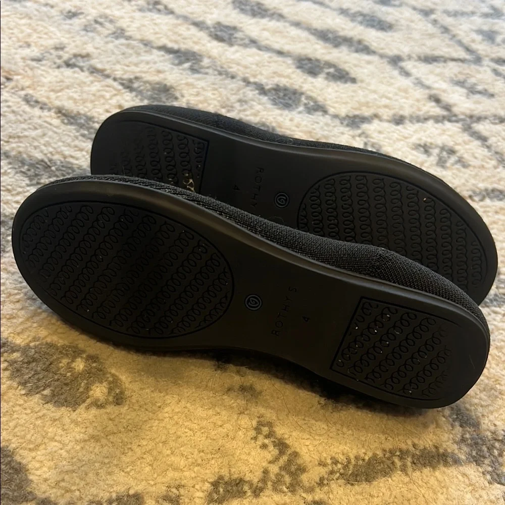 Rothy's Black The Kids Loafer - Picture 4 of 4